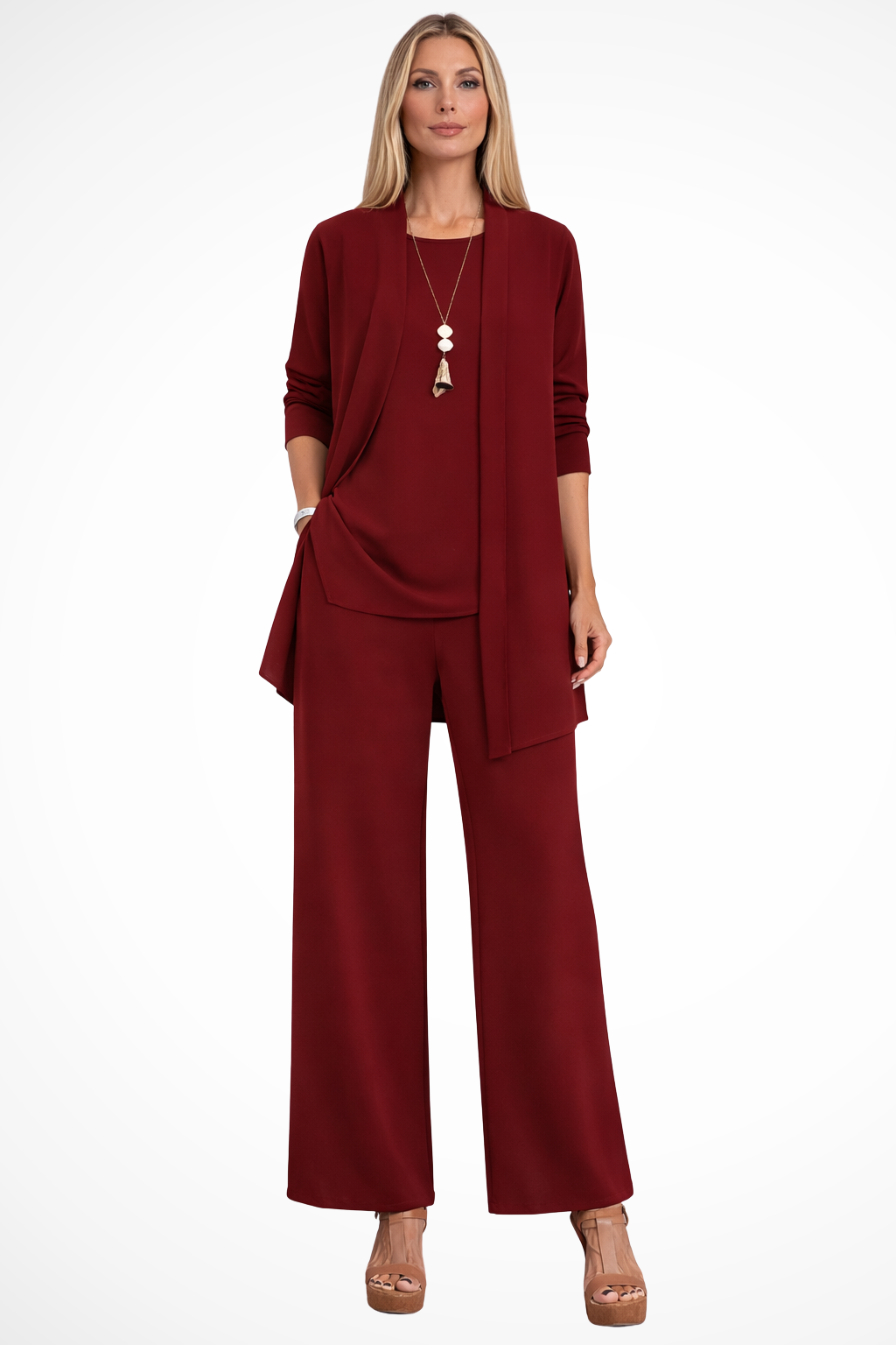 Completo elegante da donna formale in 3 pezzi