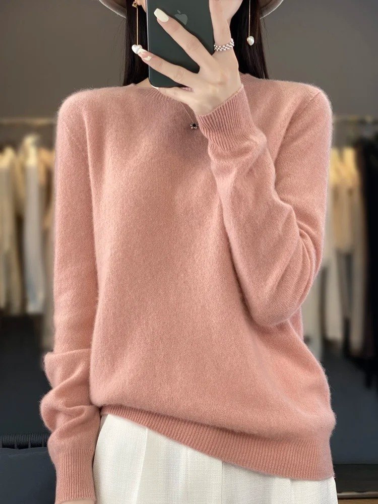 Women's Luxe Soft-Knit Crew Neck Sweater - photo 11