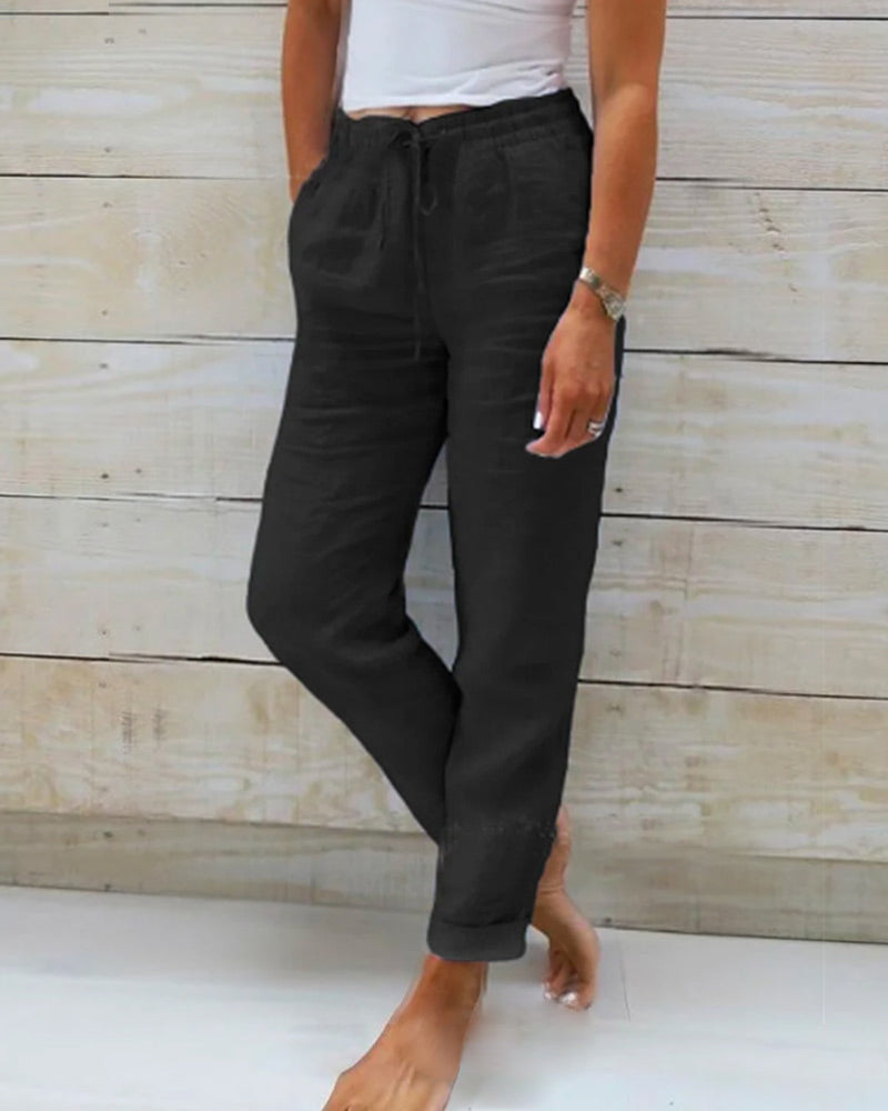 Jenny - Pantaloni ușori elastici pentru femei
