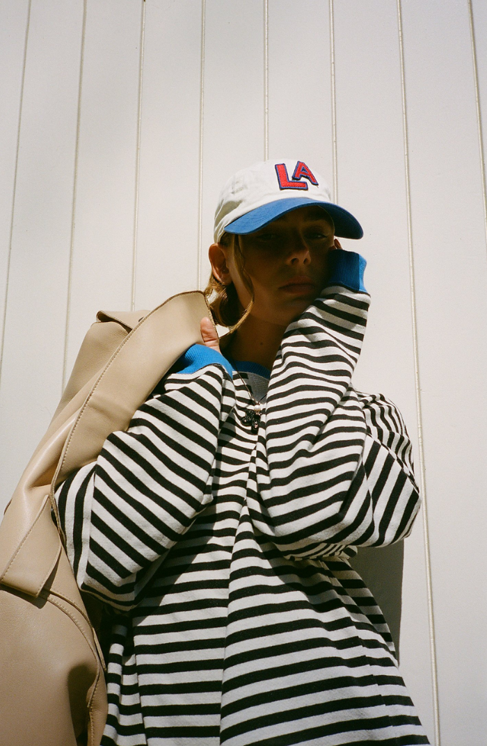 Pulover Confortabil Oversized cu Dungi