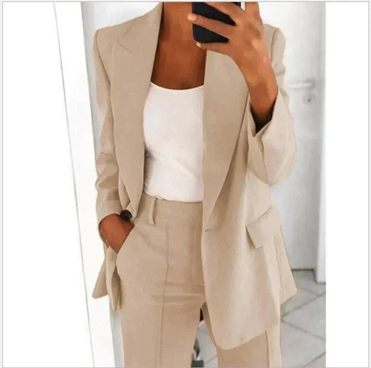 Women's Tailored Blazer and Trouser Two Piece Suit - photo 6