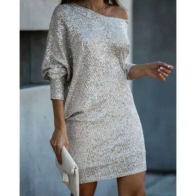 Women's Sequin Evening Dress - photo 5