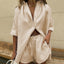Lily | Women's Elegant Linen Outfit Set