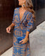 Talia | Women's Chic Satin Knot Dress