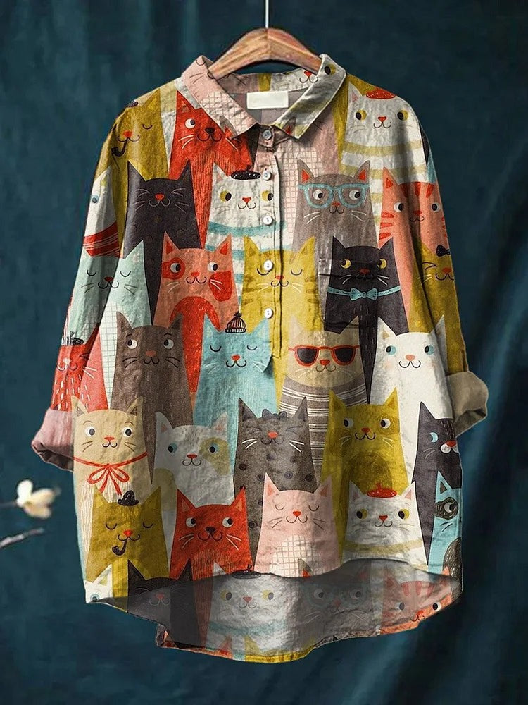 Madison - Playful Print Blouse (Plus Size Available) - photo 5