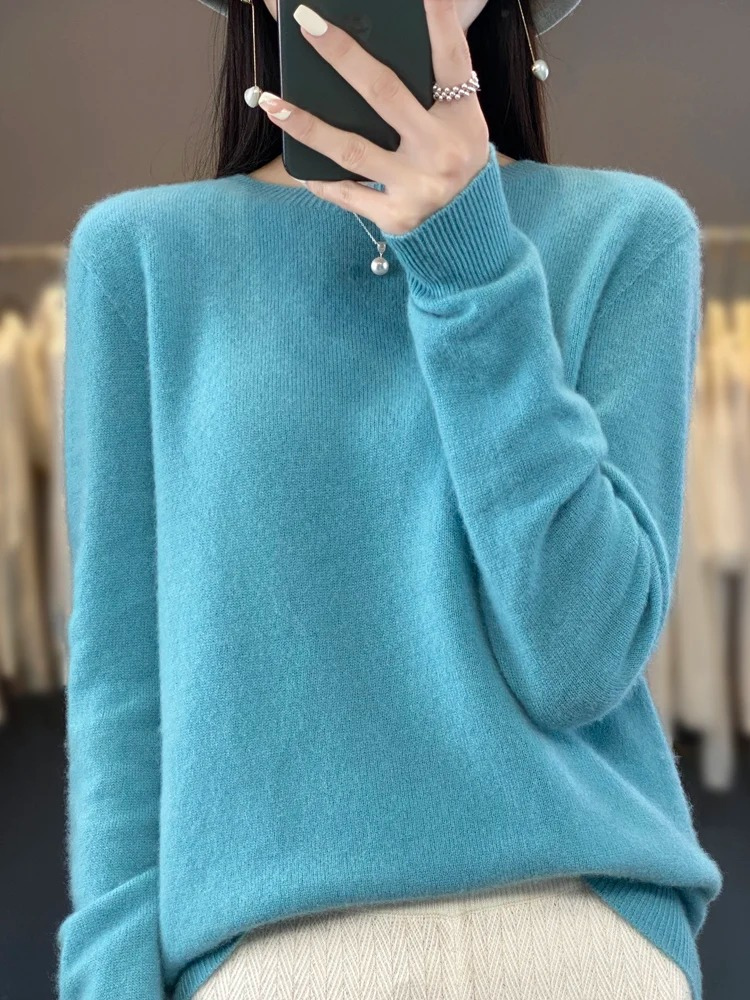 Women's Luxe Soft-Knit Crew Neck Sweater - photo 2
