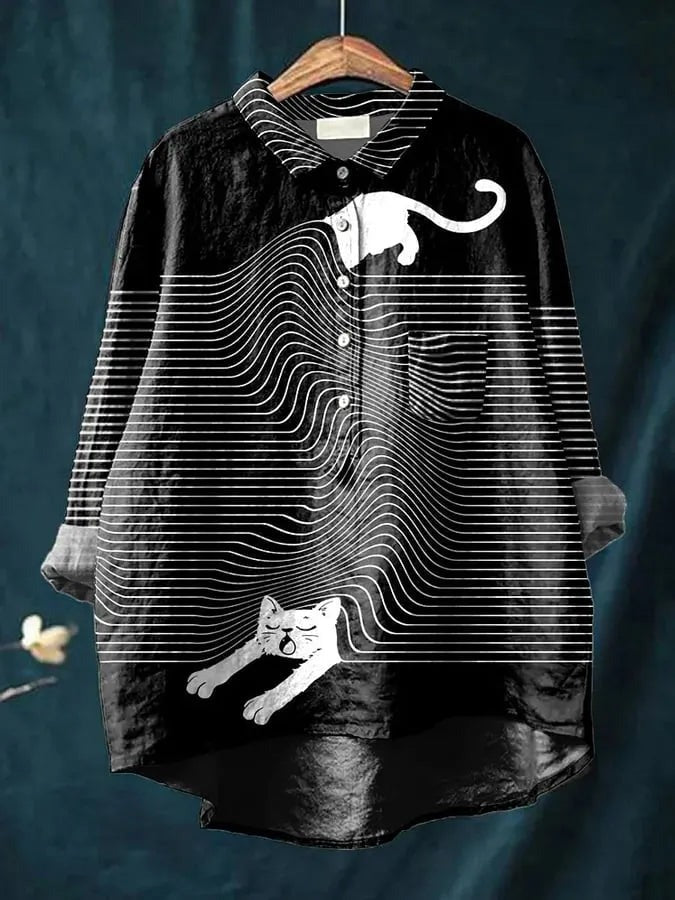 Madison - Playful Print Blouse (Plus Size Available) - photo 6