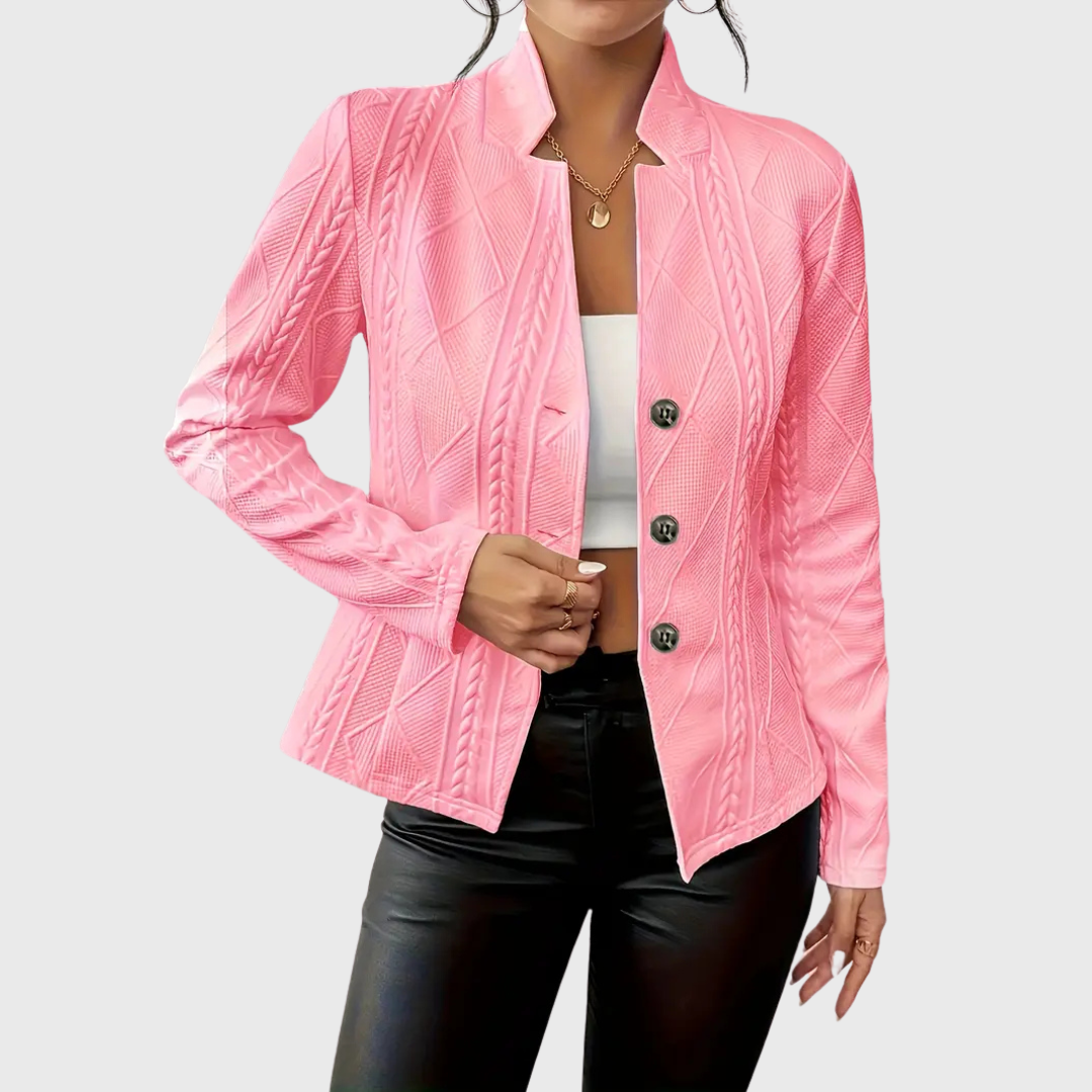 Blazer sartoriale alla moda dalla vestibilità elegante