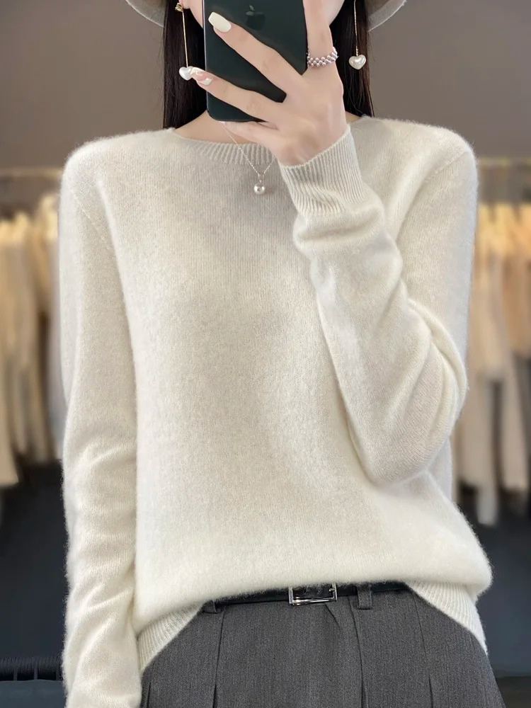 Women's Luxe Soft-Knit Crew Neck Sweater - photo 16