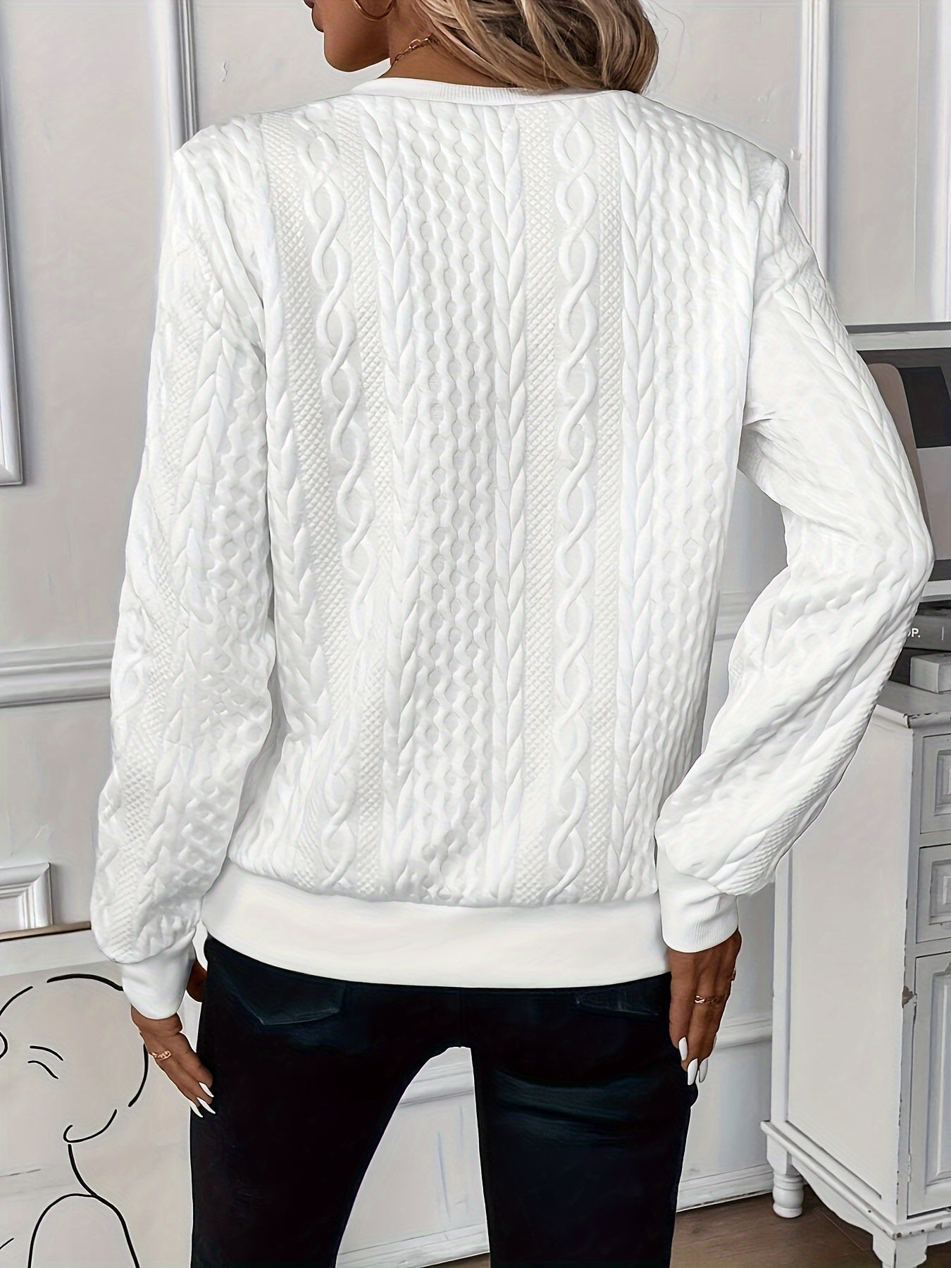 Maglione con cerniera da donna dal design elegante