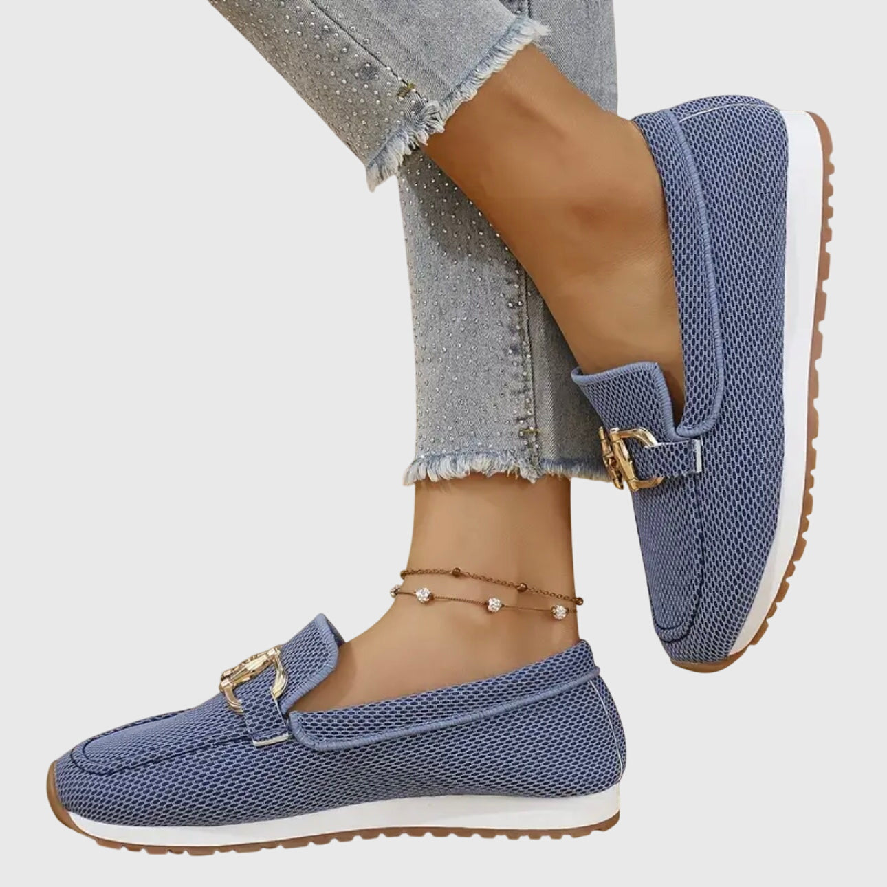 Amara - Scarpe da ginnastica mocassino da donna