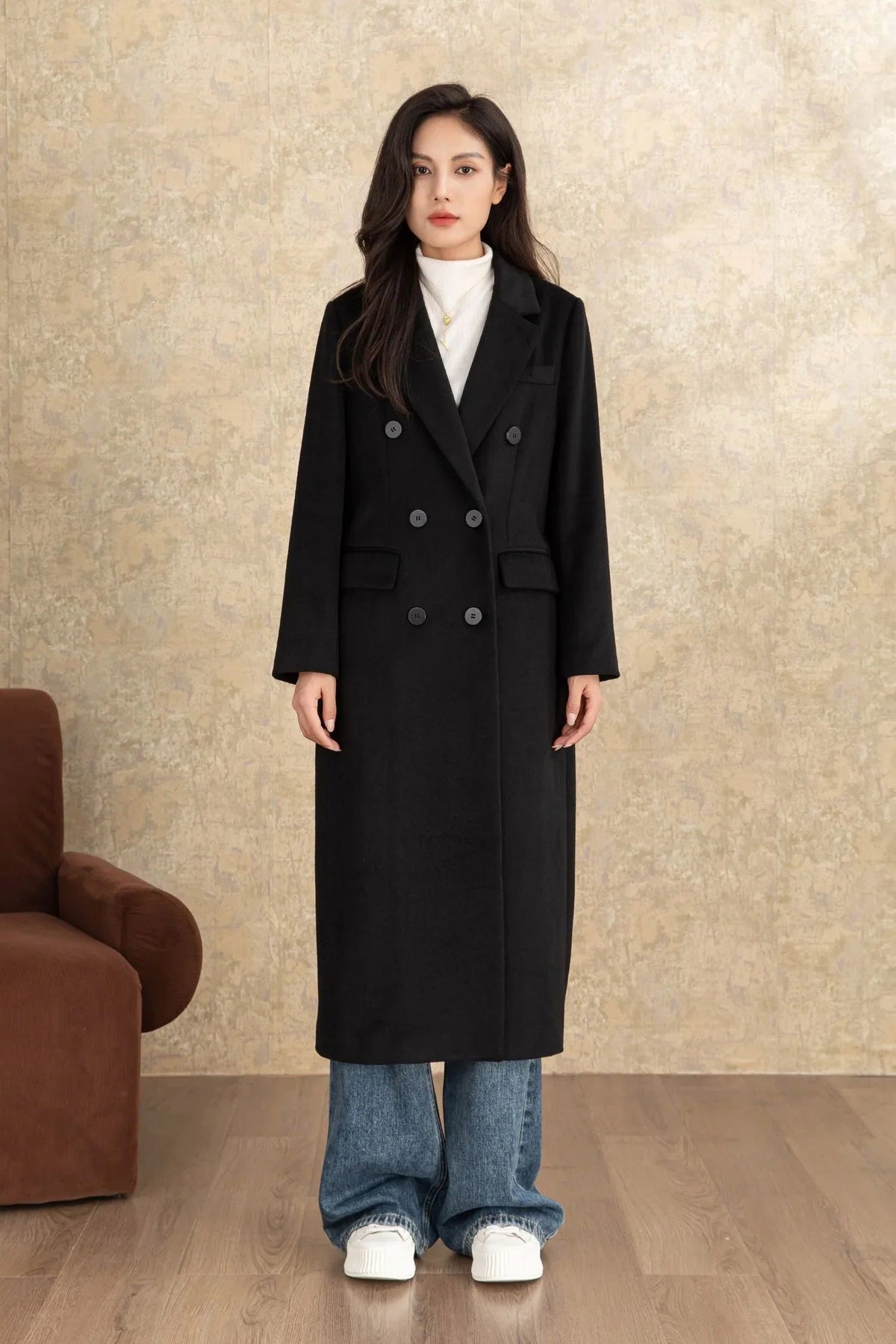 Women’s Fitted Wool Coat - photo 2