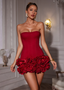 Rose | Women's Elegant Corset Mini Dress