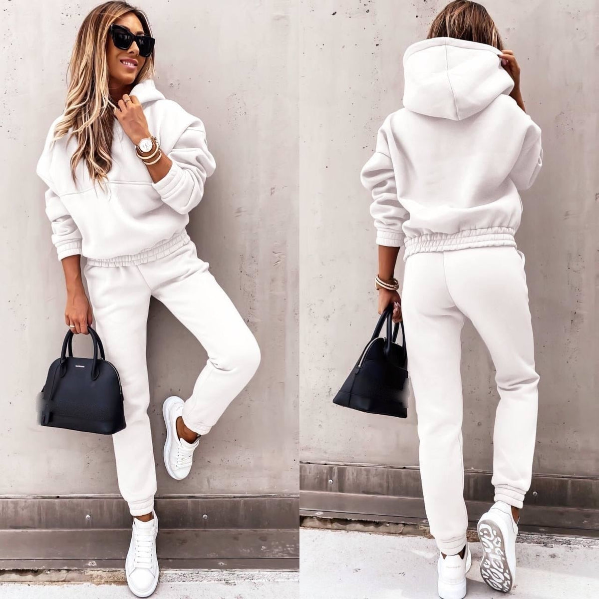 Women's Two-Piece Jogging Set for Everyday Lounging