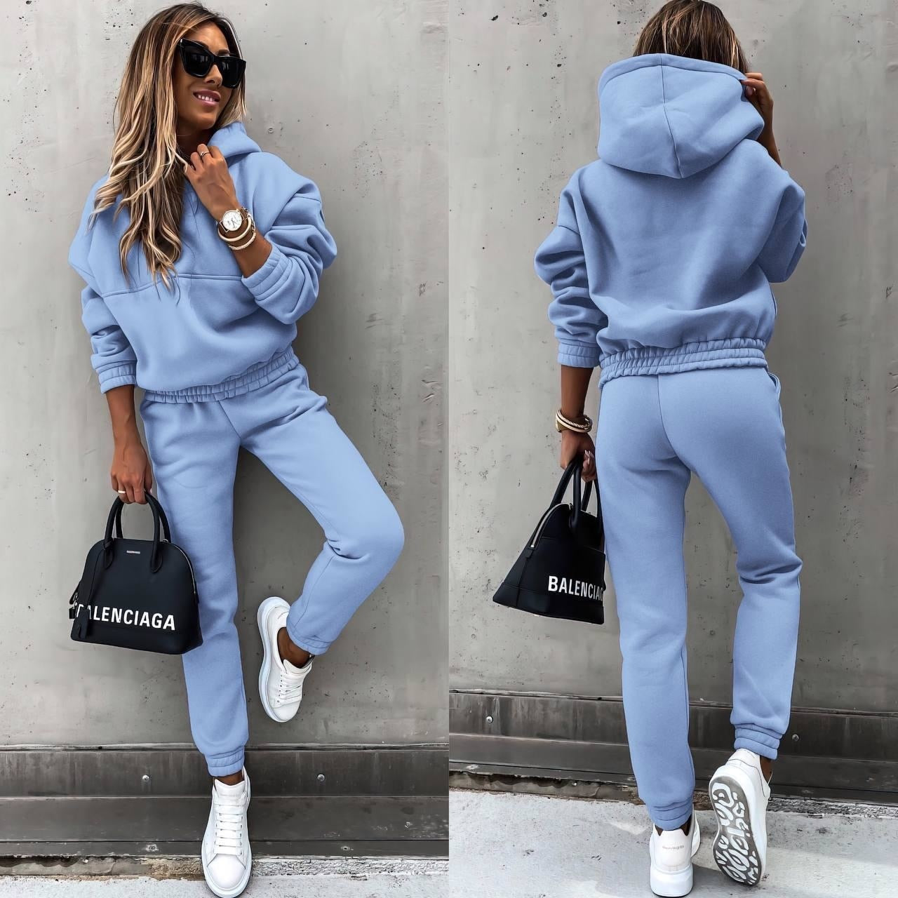 Women's Two-Piece Jogging Set for Everyday Lounging