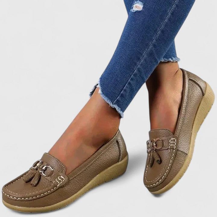Women's Orthopedic Slip On Loafers with Cushioned Sole - photo 8