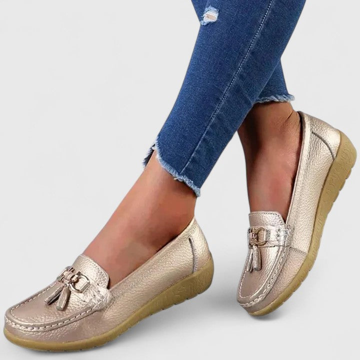 Women's Orthopedic Slip On Loafers with Cushioned Sole - photo 10