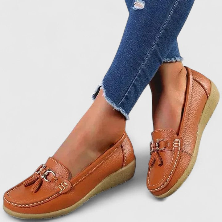 Women's Orthopedic Slip On Loafers with Cushioned Sole - photo 12