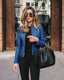 Beatrice | Women's Stylish Genuine Leather Jacket | Trendy Design