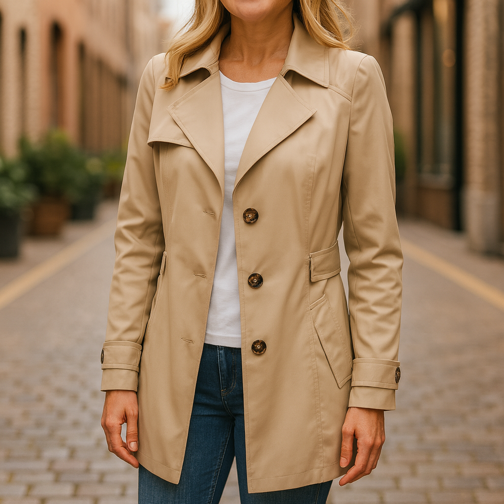 Trench autunnale da donna