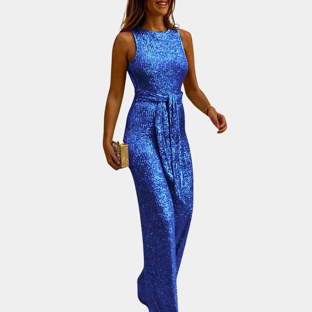 Monica - Women's Glitter Party Jumpsuit