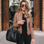 Beatrice | Women's Stylish Genuine Leather Jacket | Trendy Design