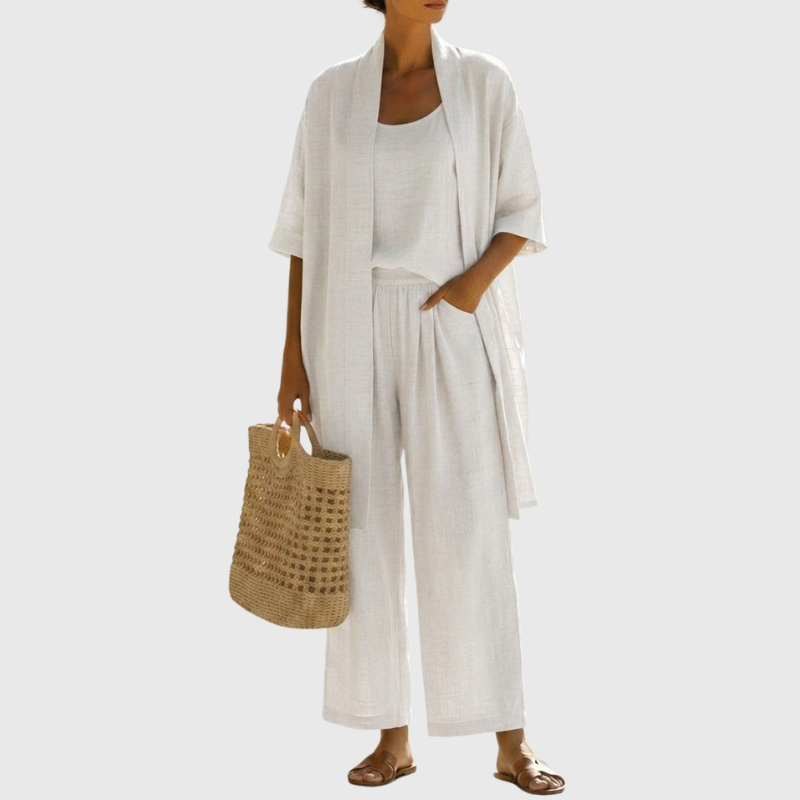 Women’s Coordinated Three-Piece Lounge Set - photo 1
