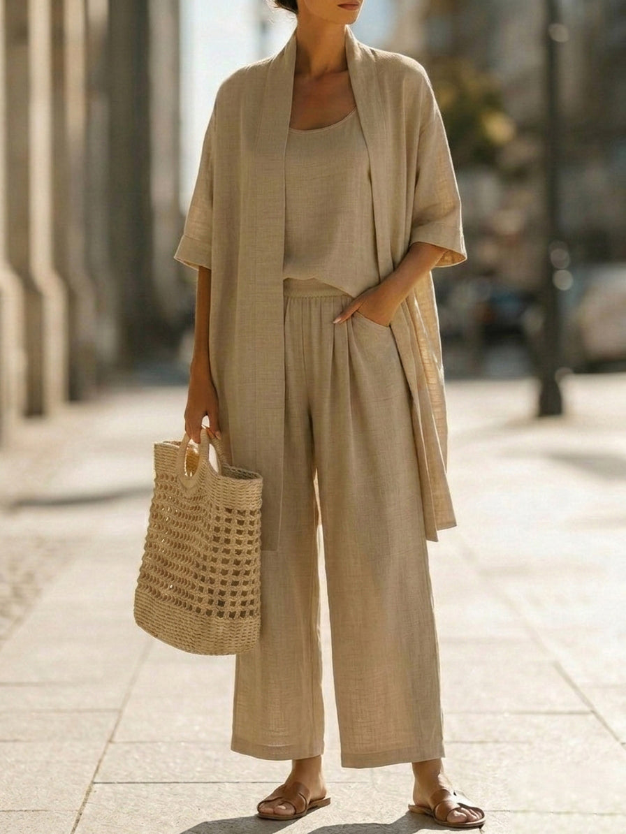 Women’s Coordinated Three-Piece Lounge Set - photo 12