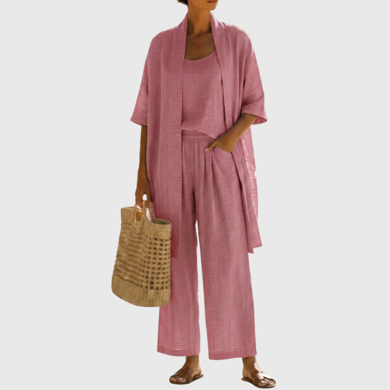 Women’s Coordinated Three-Piece Lounge Set - photo 5