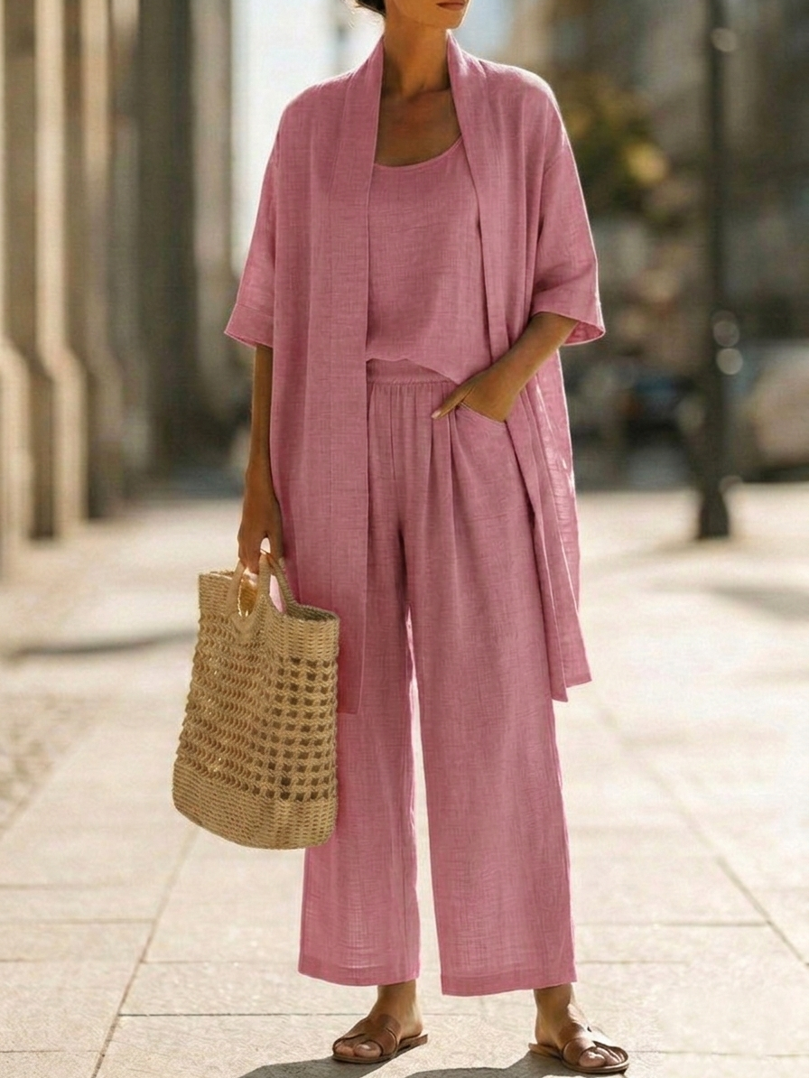 Women’s Coordinated Three-Piece Lounge Set - photo 6