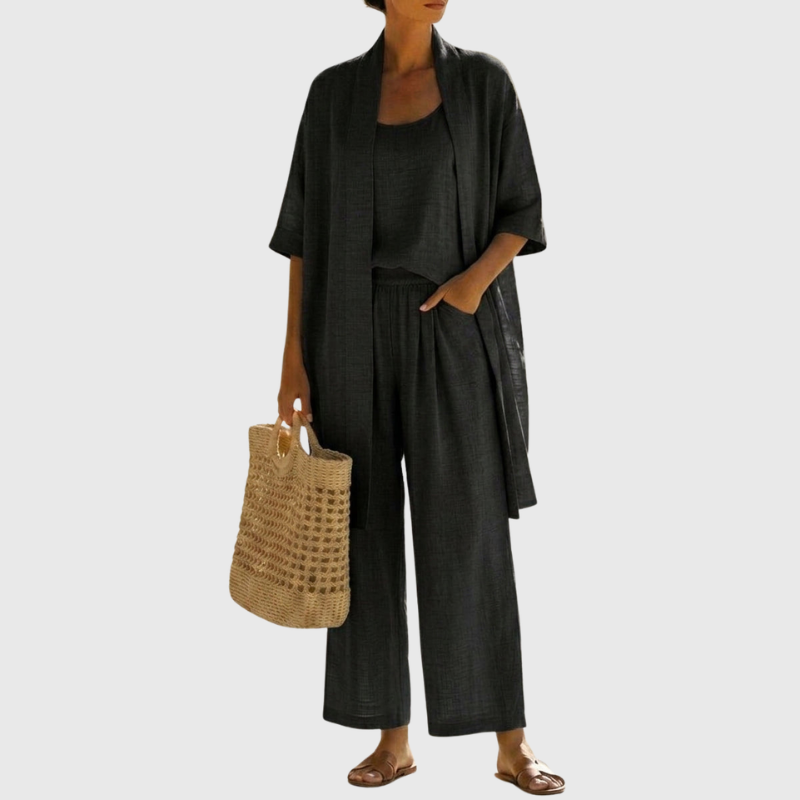 Women’s Coordinated Three-Piece Lounge Set - photo 7