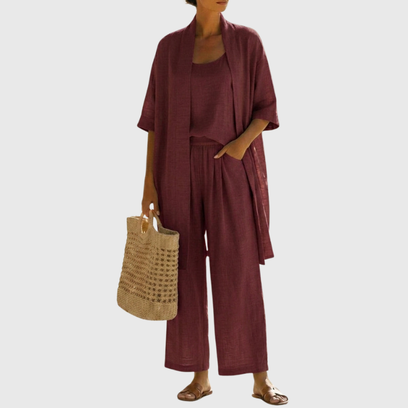 Women’s Coordinated Three-Piece Lounge Set - photo 10