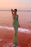 Ruby | Women's Elegant Emerald Maxi Dress