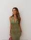 Ruby | Women's Elegant Emerald Maxi Dress