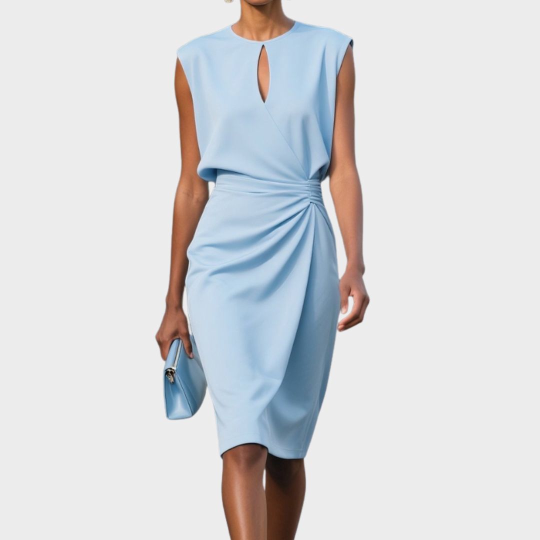 Laurena - Abito midi fluente e elegante da donna