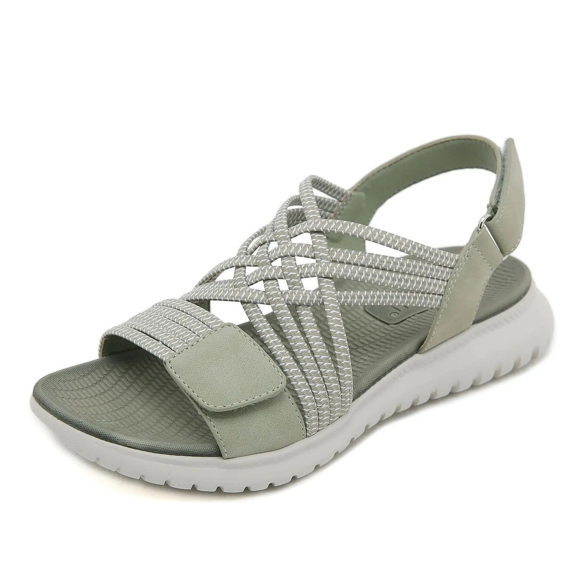 Women's Orthopedic Platform Sandals with Cushioned Heel - photo 1