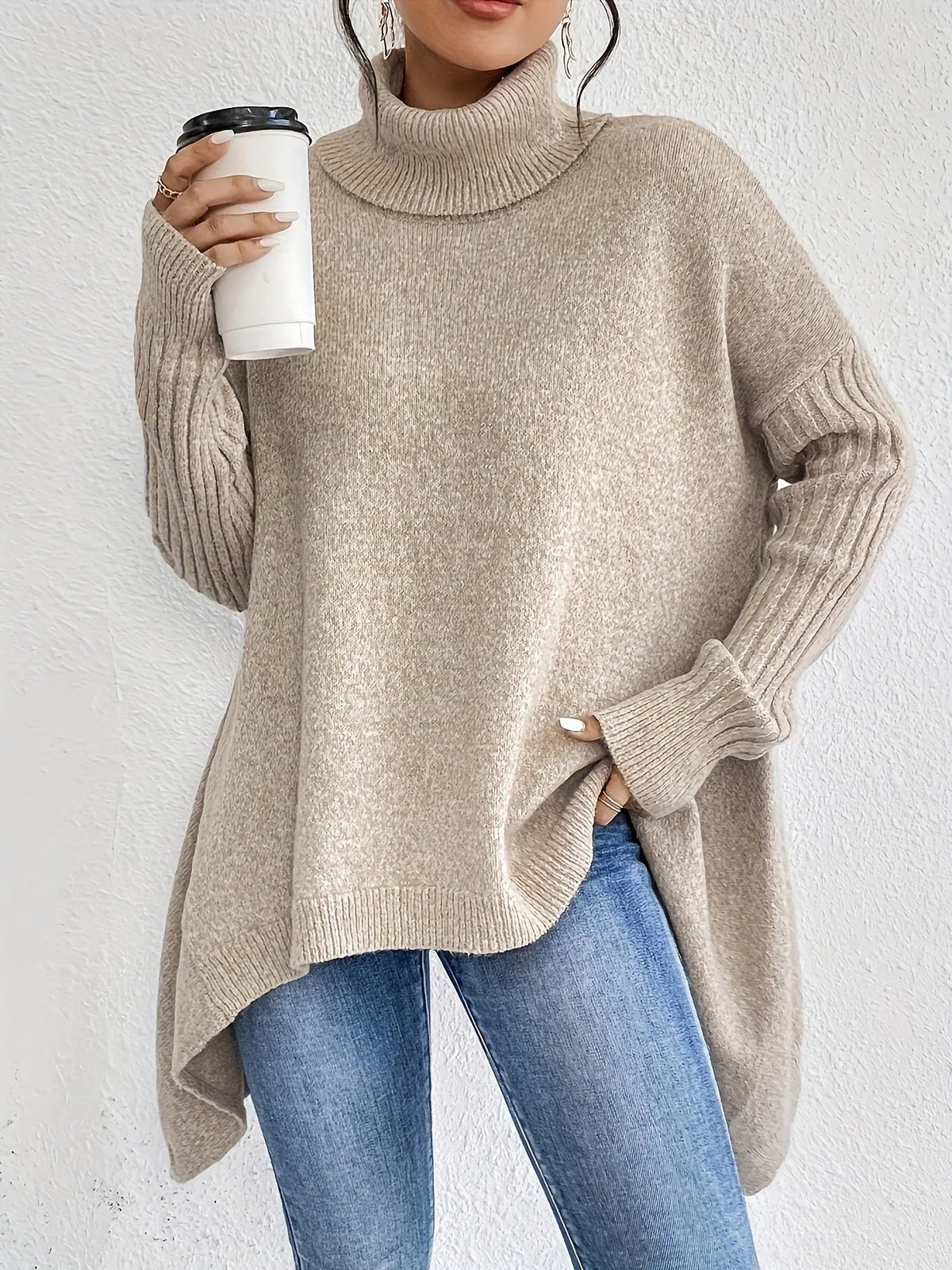 Ella - Women's Winter Cashmere Turtleneck - photo 5