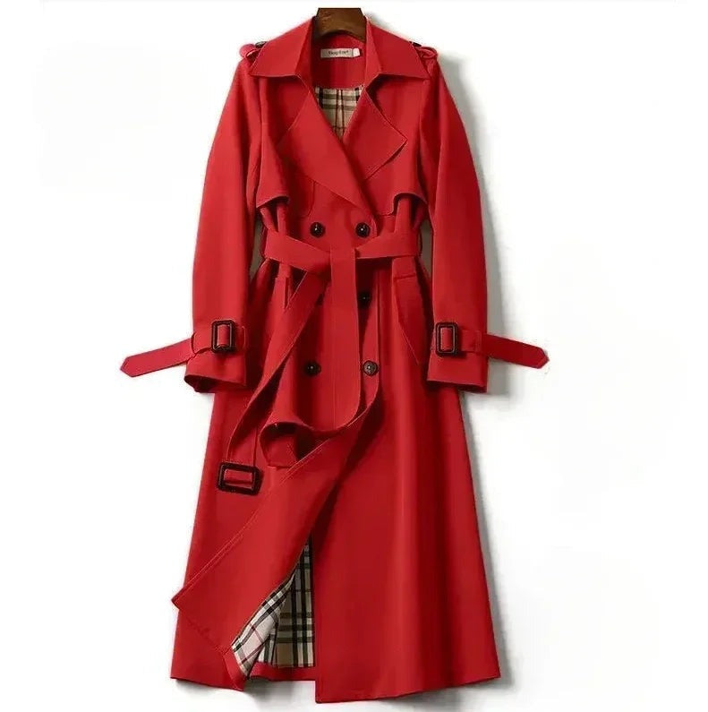 Covington Classic Womens Trench Coat with Belted Waist - photo 6
