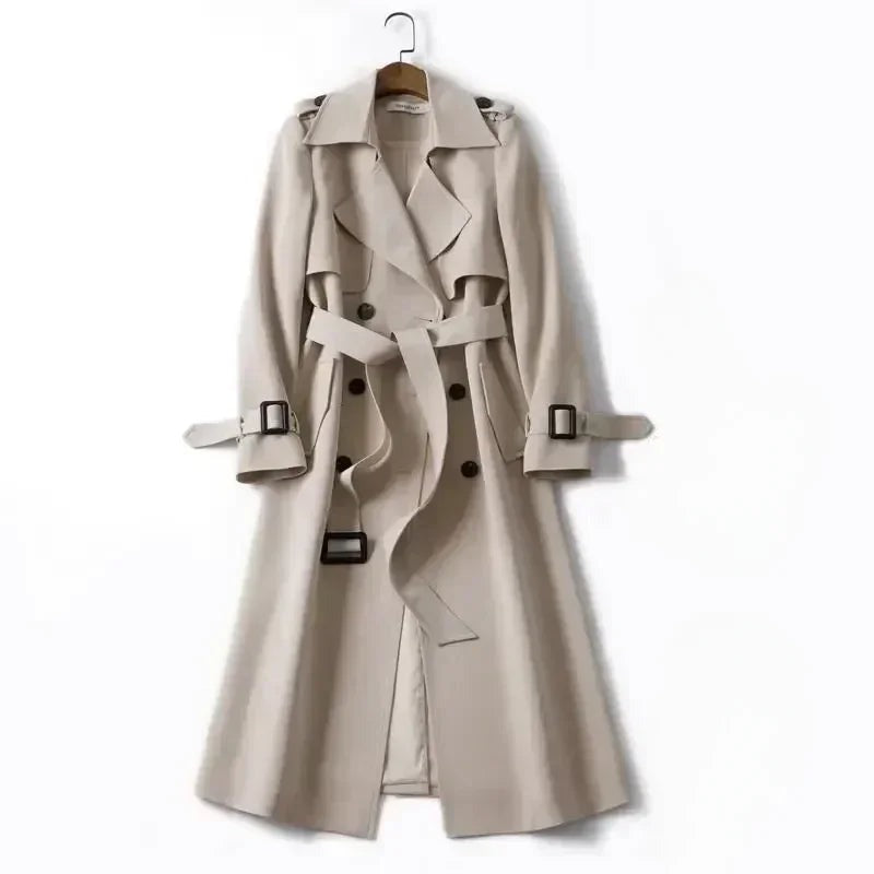 Covington Classic Womens Trench Coat with Belted Waist - photo 5