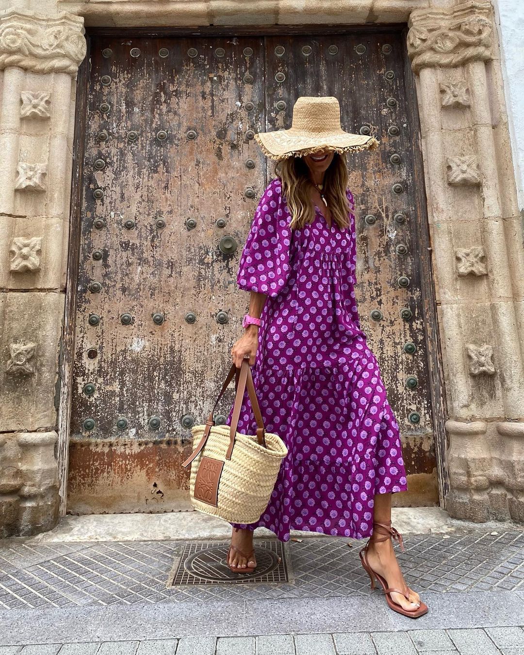 Sophia - Abito lungo bohémien dalla vestibilità ampia da donna