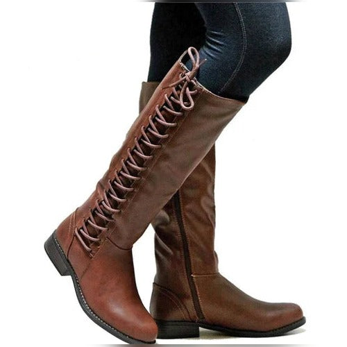 Domitilla - Women's Winter Boots with Lace-Up Front - photo 3