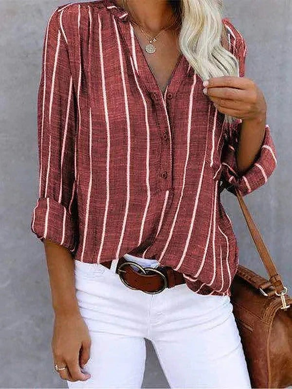 Katarina - Women's Blouse with Stripe - photo 6