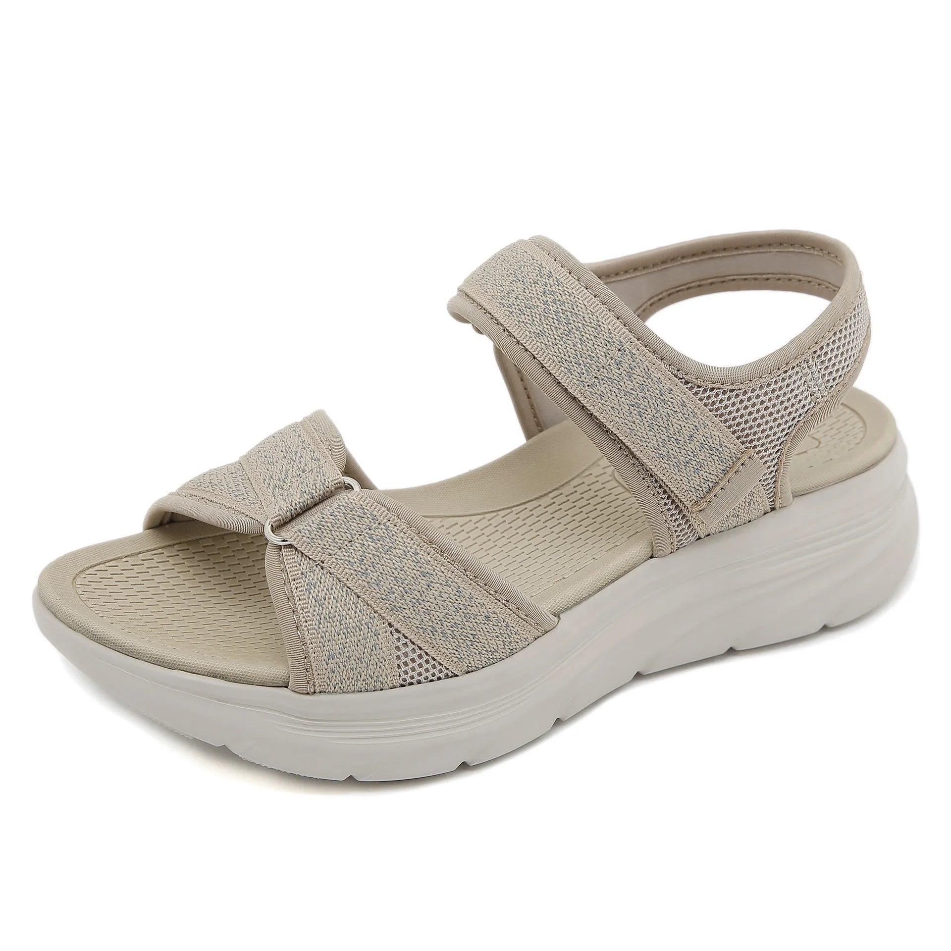 Women's Orthopedic Wedge Sandals With Cushioned Arch Support — Non-Slip, Wide Fit, All-Day Summer Comfort