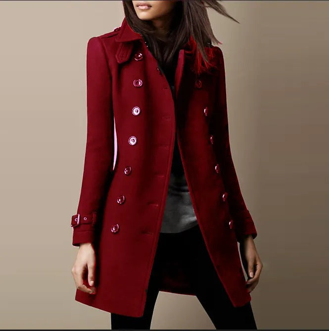 Victoria Double Breasted Women’s Winter Coat - photo 3