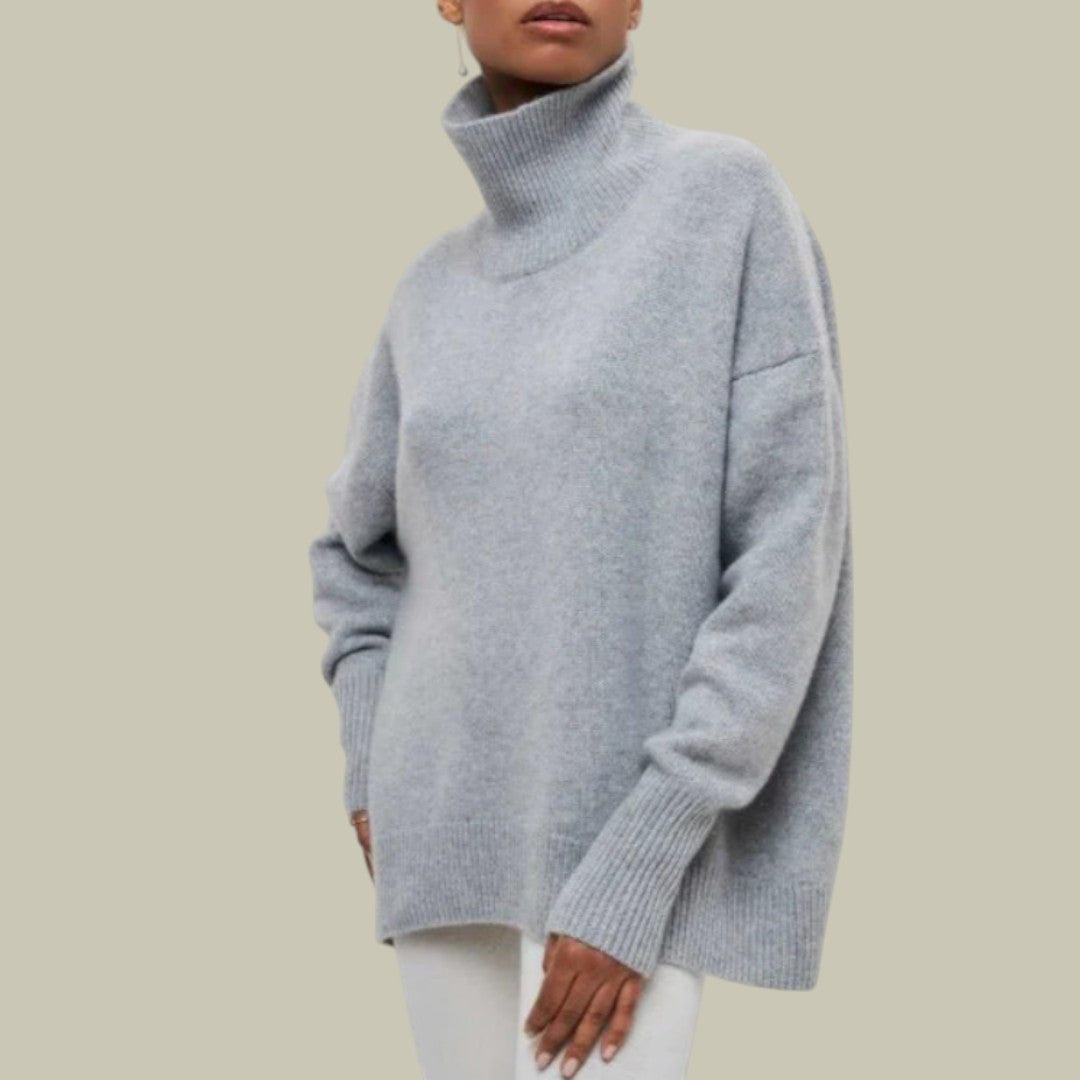 Rachel - Dolcevita invernale oversize dalla vestibilità ampia da donna