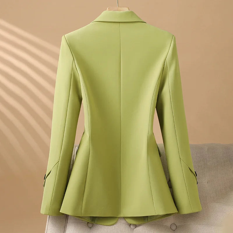 Hana - Women's Tailored Blazer with Single-Breasted Front