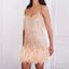 Ava | Women's Glamorous Sequin Feather Mini Dress