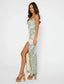 Delilah | Women's Elegant Floral Maxi Dress
