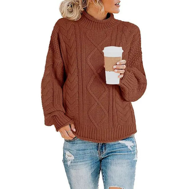 Women's Eleanor - Elegant Turtleneck Sweater