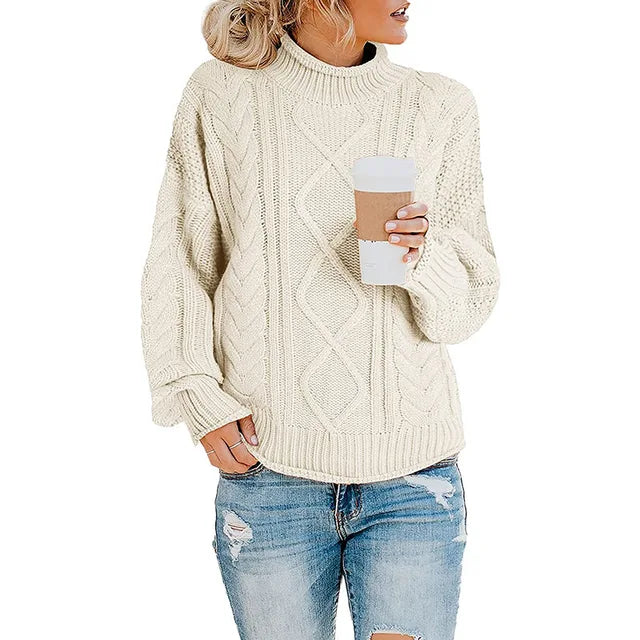 Women's Eleanor - Elegant Turtleneck Sweater